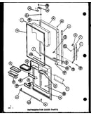 Refrigerator door parts (bl20k/p7812504w) (bl20k/p7812513w)
