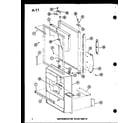 Amana ESBFC16L-P60235-16L refrigerator door parts (esbfc16l/p60235-16l) (esbfc16c/p60235-16c) (esbfc16ag/p60235-16ag) (esbfc16b/p60235-16w) (esbfc16a/p60235-16a) diagram