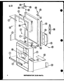 Refrigerator door parts