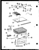 Interior parts (esbfc-16d-c/p74935-1wc) (esbfc-16d/p74935-1w) (esbfc-16d-l/p74935-1wl) (esbfc-16d-a/p74935-1wa) (esbfc-16d-g/p74935-1wg) (esbfc-16e/p74935-2w) (esbfc-16e-g/p74935-2wg) (esbfc-16e-a/p74935-2wa) (esbfc-16e-c/p74935-2wc) (esbfc-16e-l/p74935-2