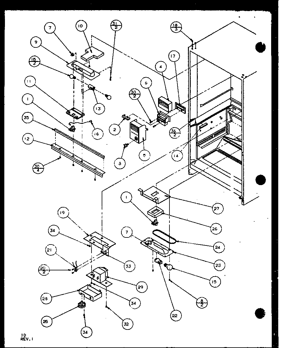 Lights, controls and switches