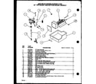 Amana IC3N-P1110701W-BM add-on ice maker assembly (ic3n/p1110701w) diagram
