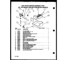 Amana BZ22QE-P1153001WE add on-ice maker assembly (ic3n/p1110701w) diagram