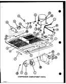 Compressor compartment parts (br20m/p7812519w) (br20n/p7812526w)