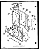 Refrigerator door parts (bc20m/p7812521w) (bc20n/p7812528w)