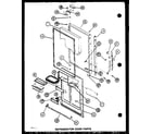 Amana BL20M-P7812518W refrigerator door parts (bl20m/p7812518w) (bl20n/p7812525w) diagram