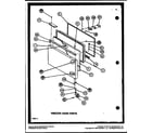 Amana BX20N-P7812527W freezer door parts (bx20m/p7812520w) (bx20n/p7812527w) diagram