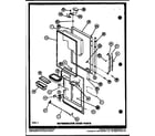 Amana BX20M-P7812520W refrigerator door parts (bx20m/p7812520w) (bx20n/p7812527w) diagram