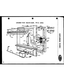 Exploded view - freezer door (fpr16)