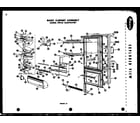 Amana FPR95L basic cabinet assembly (fpr125) diagram