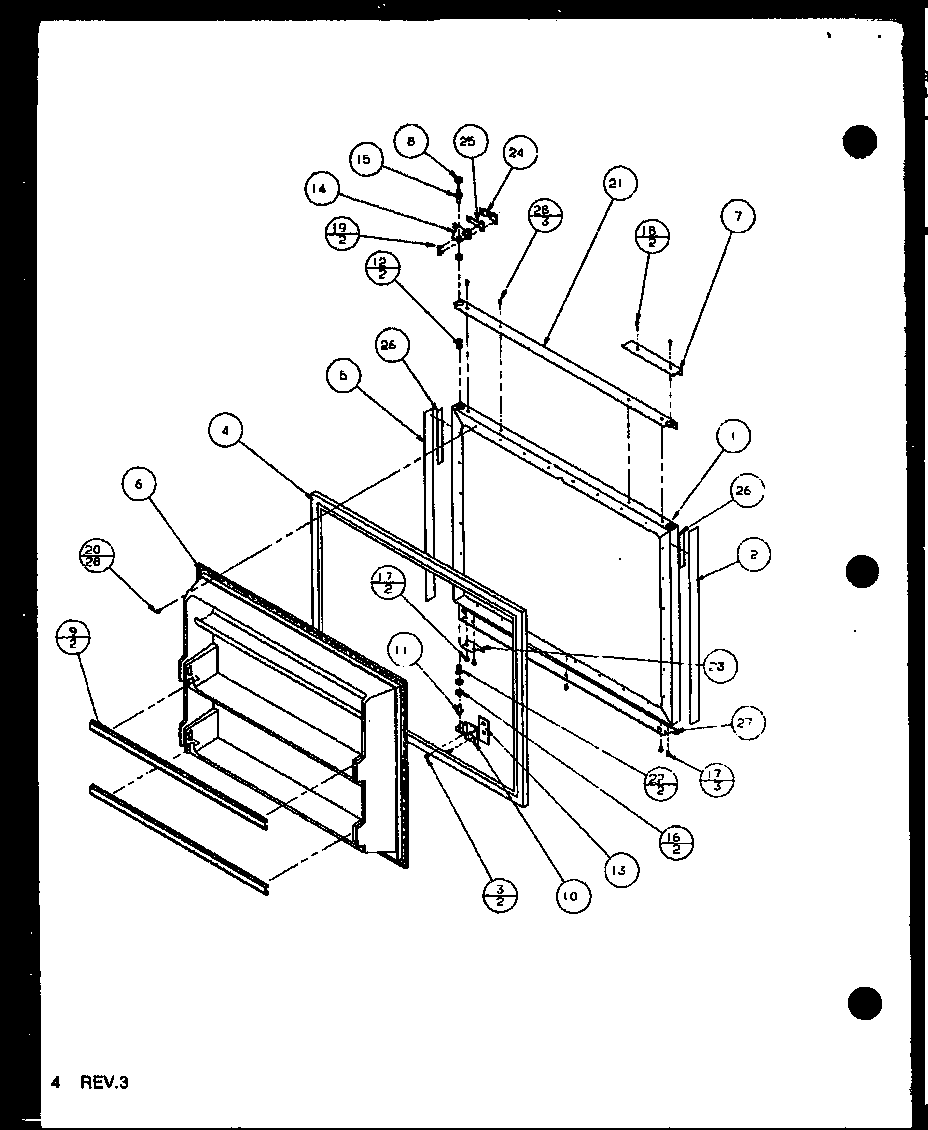 FREEZER DOOR (BX20QG/P1125502WG) (BX20QW/P1125502WW) (BX20QL/P1125510WL) (BX20QL/P1125502WL) (BX20QG/P1125510WG) (BX20QW/P1125510WW) (BZ20QW/P1125507WW) (BZ20QW/P1125511WW) (BZ20QG/P1125507WG) (BZ20QE/P1125507WE) (BZ20QL/P1125507WL) (BZ20QL/P1125511WL)