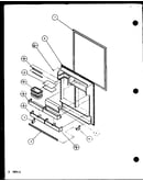 Refrigerator door (bx20qg/p1125502wg) (bx20qw/p1125502ww) (bx20ql/p1125510wl) (bx20ql/p1125502wl) (bx20qg/p1125510wg) (bx20qw/p1125510ww) (bz20qw/p1125507ww) (bz20qw/p1125511ww) (bz20qg/p1125507wg) (bz20qe/p1125507we) (bz20ql/p1125507wl) (bz20ql/p1125511w