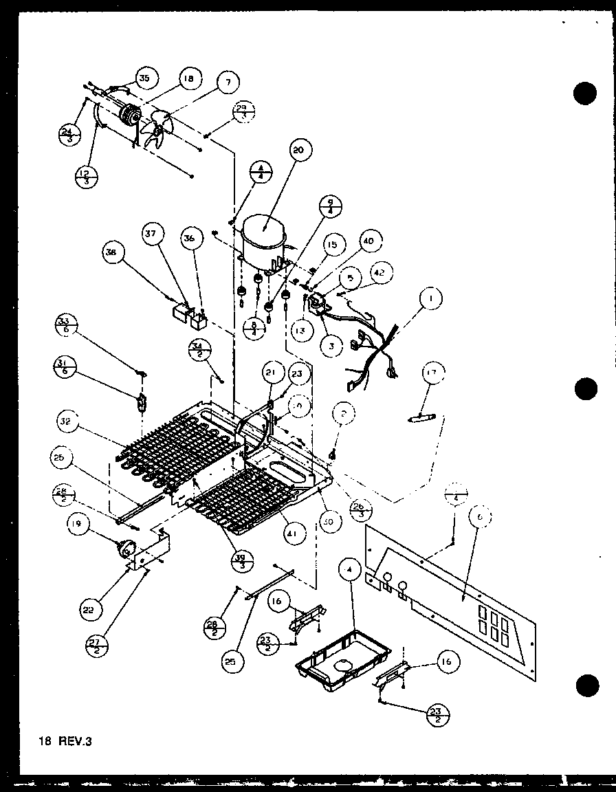 COMPRESSOR COMPARTMENT (BX20QG/P1125502WG) (BX20QW/P1125502WW) (BX20QL/P1125510WL) (BX20QL/P1125502WL) (BX20QG/P1125510WG) (BX20QW/P1125510WW) (BZ20QW/P1125507WW) (BZ20QW/P1125511WW) (BZ20QG/P1125507WG) (BZ20QE/P1125507WE) (BZ20QL/P1125507WL) (BZ20QL/P112