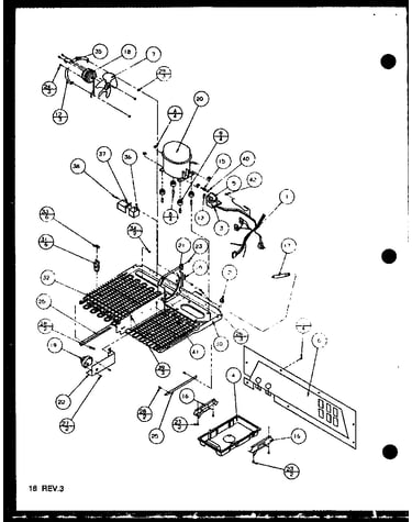 Compressor compartment (bx20qg/p1125502wg) (bx20qw/p1125502ww) (bx20ql/p1125510wl) (bx20ql/p1125502wl) (bx20qg/p1125510wg) (bx20qw/p1125510ww) (bz20qw/p1125507ww) (bz20qw/p1125511ww) (bz20qg/p1125507wg) (bz20qe/p1125507we) (bz20ql/p1125507wl) (bz20ql/p112