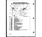 Amana BZ20QE-P1125507WE add on-ice maker assembly (ic3n/p1110701w) diagram