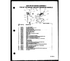 Amana BZ20QE-P1125507WE add on-ice maker assembly diagram
