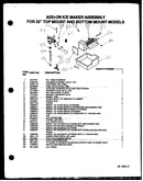 Add on-ice maker assembly