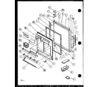 Amana 86068L-P1125506WL refrigerator door (86061w/p1125505ww) (86061w/p1125512ww) (86065e/p1125514we) (86068l/p1125513wl) (86068l/p1125506wl) diagram