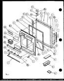 Refrigerator door (86061w/p1125505ww) (86061w/p1125512ww) (86065e/p1125514we) (86068l/p1125513wl) (86068l/p1125506wl)