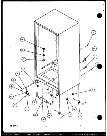 Cabinet bottom and back (86061w/p1125505ww) (86061w/p1125512ww) (86065e/p1125514we) (86068l/p1125513wl) (86068l/p1125506wl)