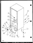 Cabinet bottom and back (bz20qw/p1125511ww) (bz20ql/p1125507wl) (bz20ql/p1125511wl) (bz20qw/p1125507ww)