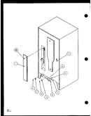 Cabinet back (bz20qw/p1125511ww) (bz20ql/p1125507wl) (bz20ql/p1125511wl) (bz20qw/p1125507ww)