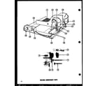 Amana BDI16E machine compartment parts (ii) diagram