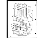 Amana BC20K-P602351W refrigerator door parts diagram