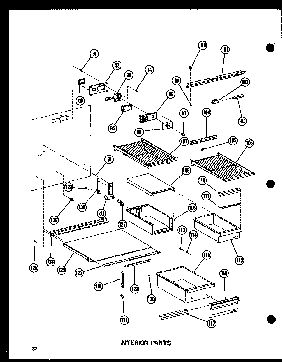 Interior parts