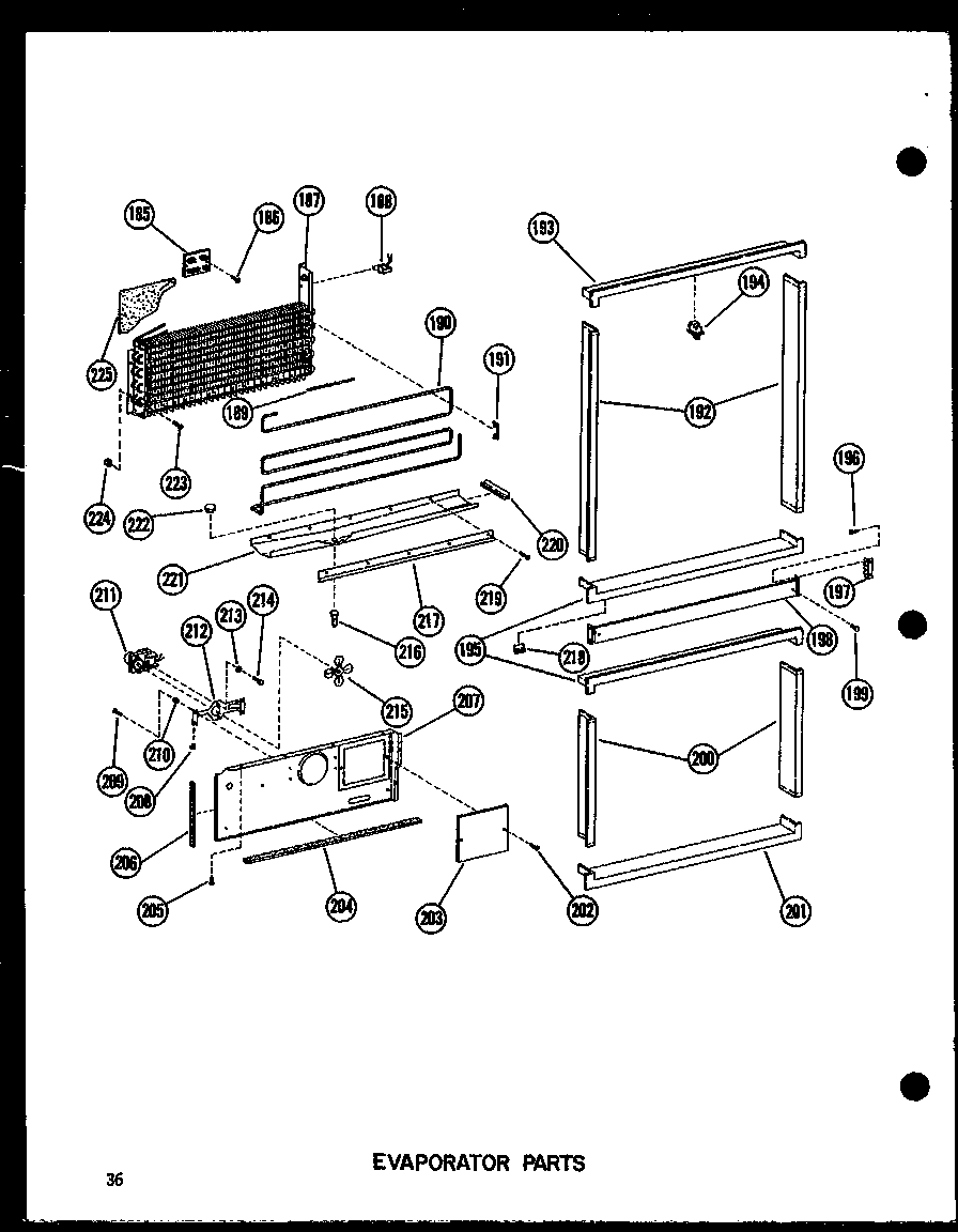 Evaporator parts