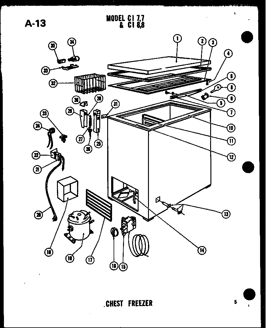 Chest freezer