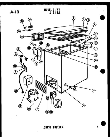 Chest freezer
