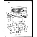 Amana C7-AG/P60116-32WG chest freezer diagram
