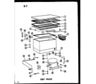 Amana C7/P60116-32W chest freezer diagram
