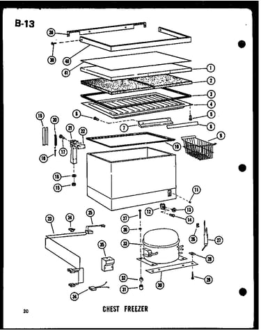Chest freezer