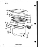 Cabinet parts (cd7/p60212-62w) (cd7-c/p60212-62wc) (cd7-ag/p60212-62wg) (cd7-a/p60212-62wa) (cd7/p60212-78w) (cd7-c/p60212-78wc) (cd7-ag/p60212-78wg) (cd7-a/p60212-78wa) (c7/p60212-63w) (c7-c/p60212-63wc) (c7-ag/p60212-63wg) (c7-a/p60212-63wa) (c7-c/p6021