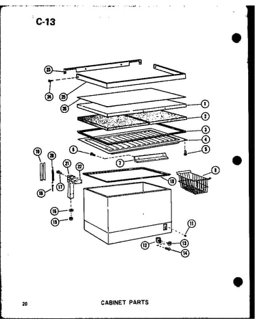 Cabinet parts (cd7/p60212-62w) (cd7-c/p60212-62wc) (cd7-ag/p60212-62wg) (cd7-a/p60212-62wa) (cd7/p60212-78w) (cd7-c/p60212-78wc) (cd7-ag/p60212-78wg) (cd7-a/p60212-78wa) (c7/p60212-63w) (c7-c/p60212-63wc) (c7-ag/p60212-63wg) (c7-a/p60212-63wa) (c7-c/p6021