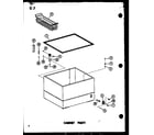 Amana CDH9B/P60330-90W cabinet parts diagram