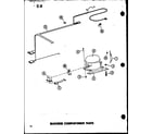 Amana C7B/P60330-77W machine compartments parts diagram