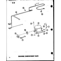 Amana C7B/P60330-77W machine compartments parts diagram