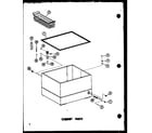 Amana C10B/P7398040W cabinet parts diagram