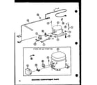 Amana C10B/P7398040W machine compartment parts diagram