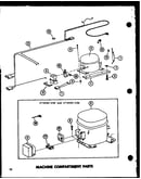 Machine compartment parts