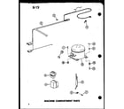 Amana C15B-1-L/P73980-19WL machine compartment parts diagram