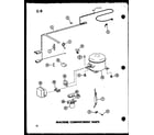 Amana C15B-1-C/P73980-35WC machine compartment parts diagram