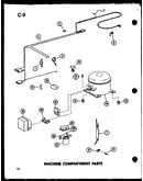 Machine compartment parts