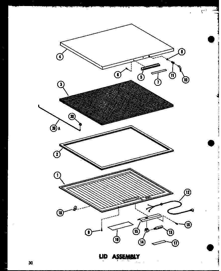 LID ASSEMBLY (EC11F/P60240-8W) (EC11F-C/P60240-8WC) (EC11F-AG/P60240-8WG) (EC11F-A/P60240-8WA) (EC15F-C/P60240-9WC) (EC15F/P60240-9W) (EC15F-A/P60240-9WA) (EC15F-AG/P60240-9WG) (EC19F/P60240-10W) (EC19F-C/P60240-10WC) (EC19F-AG/P60240-10WG) (EC19F-A/P6024