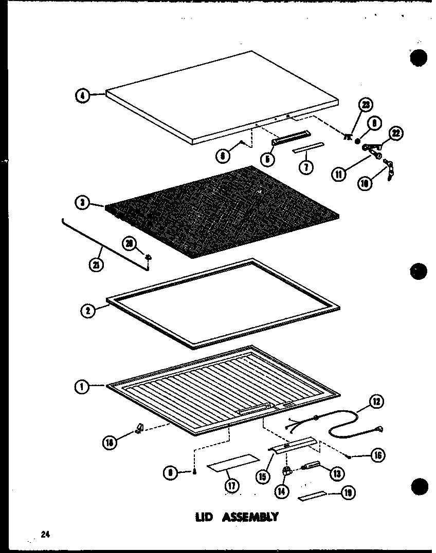 LID ASSEMBLY (C11F/P60212-65W) (C11F-C/P60212-65WC) (C11F-AG/P60212-65WG) (C11F-A/P60212-65WA) (C11F/P60212-83W) (C11F-C/P60212-83WC) (C11F-AG/P60212-83WG) (C11F-A/P60212-83WA) (C15F/P60212-66W) (C15F-C/P60212-66WC) (C15F-AG/P60212-66WG) (C15F-A/P60212-66