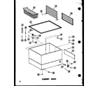 Amana C15F/P60212-66W cabinet parts (ec11f/p60212-70w) (ec11f-c/p60212-70wc) (ec11f-ag/p60212-70wg) (ec11f-a/p60212-70wa) (ec15f/p60212-71w) (ec15f-c/p60212-71wc) (ec15f-ag/p60212-71wg) (ec15f-a/p60212-71wa) (ec19f/p60212-75w) (ec19f-c/p60212-75wc) (ec19f-ag/p60212-75wg) (ec19 diagram