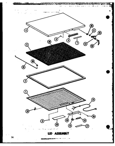 Lid assembly (c11w-c/p60330-9wc) (c11w-a/p60330-9wa) (c11w/p60330-9w) (c11w-ag/p60330-9wg) (c11w/p60330-14w) (c11w-c/p60330-14wc) (c11w-ag/p60330-14wg) (c11w-a/p60330-14wa) (c15w-ag/p60330-10wg) (c15w-a/p60330-10wa) (c15w/p60330-10w) (c15w-c/p60330-10wc)